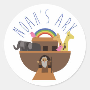Noah's Ark Ronde Sticker