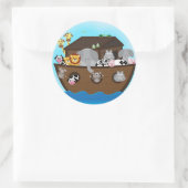 Noah's Ark Ronde Sticker (Tas)