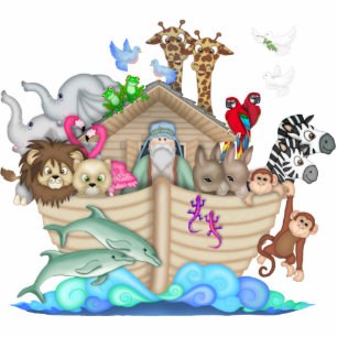 Noah's Ark Staand Fotobeeldje