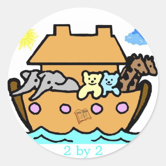 Noahs Ark Sticker (Voorkant)