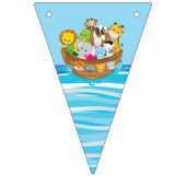 Noah's Ark Theme met Baby Animals Vlaggetjes (Derde vlag)