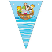 Noah's Ark Theme met Baby Animals Vlaggetjes (Tweede vlag)