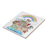 Noah's Ark Tile Tegeltje (Zijkant)
