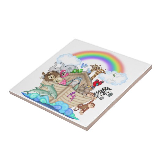 Noah's Ark Tile Tegeltje (Zijkant)