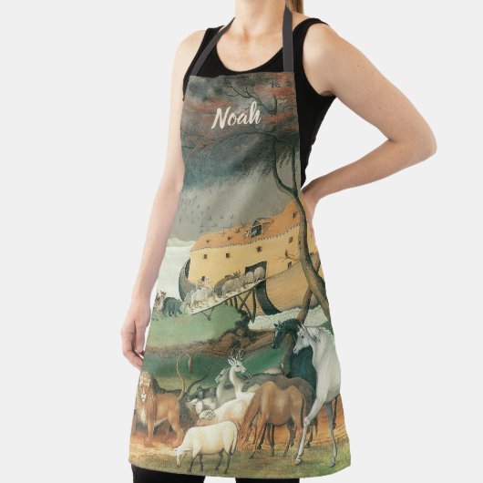 Noah's Ark van Edward Hicks, Folk Art Schort (Insitu)