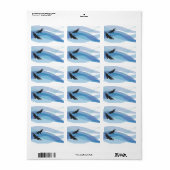 Noah's ark vogels drukken je Adresetiketten sticke Etiket (Full Sheet)