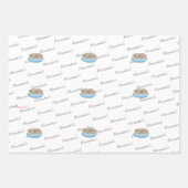 Noah's Ark Waterverf Inpakpapier Vel (Voorkant 3)