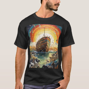 Noahs Ark Waterverf T-shirt