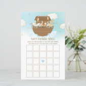 Noah's Baby shower Bingo Game (Staand voorkant)