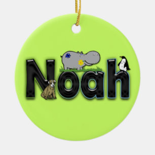 Noah's kamer keramisch ornament