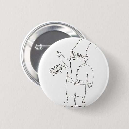Noam Chomsky Button (Voorkant /achterkant)