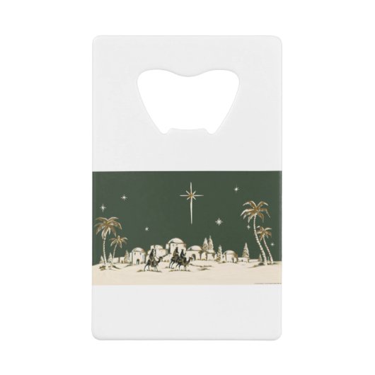NOB164 Drie Wise Mannen.tif Kredietkaart Flessenopener (Voorkant)