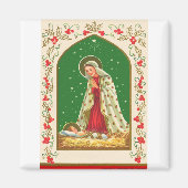 NOB165 Mary en Baby Jesus.tif Magneet (Voorkant)