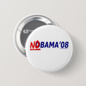 Nobama 08 Button (Voorkant /achterkant)