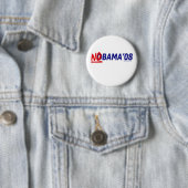 Nobama 08 Button (In situ)