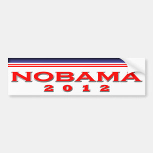 Nobama 2012 bumpersticker