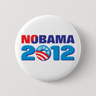 NOBAMA 2012 RONDE BUTTON 5,7 CM