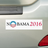 NOBAMA 2016 BUMPERSTICKER (Op auto)