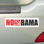 NoBama Bumpersticker (Op auto)