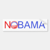 Nobama Bumpersticker (Voorkant)