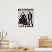 Nobama Halloween - Poster Barackula & Bidenstein (Cuisine)