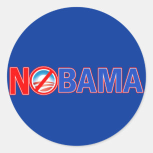 Nobama Petten, Mokken, Hoodies, T shirten Ronde Sticker