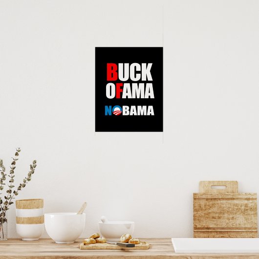 NOBAMA POSTER (Keuken)