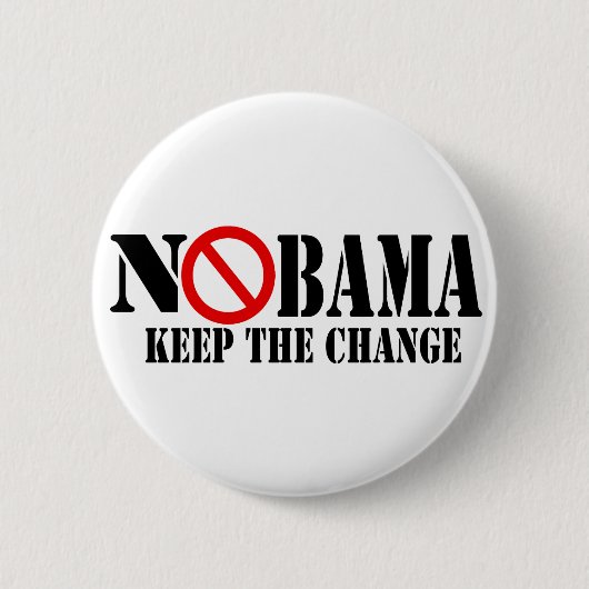 Nobama Ronde Button 5,7 Cm (Voorkant)