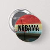NOBAMA RONDE BUTTON 5,7 CM (Voorkant /achterkant)