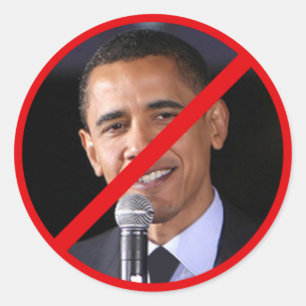NOBAMA RONDE STICKER