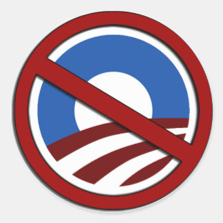 Nobama Ronde Sticker