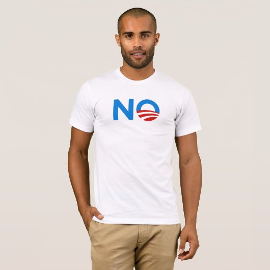 NObama T-shirt (Voorkant volledig)