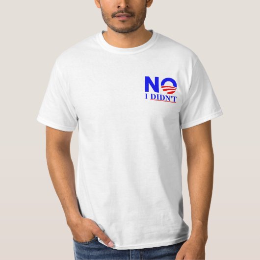 NObama T-shirt (Voorkant)