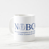 NOBCChE Bleu Logo Mug (Devant gauche)
