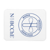 NOBCChE-magneet - Blauwe logo Magneet (Horizontaal)