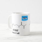 NOBE doet het al mok (Voorkant links)