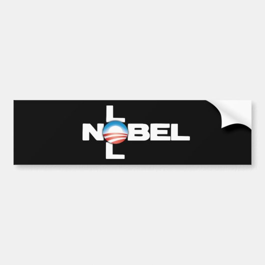Nobel LOL Bumpersticker (Voorkant)