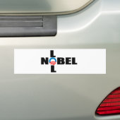 NOBEL LOL BUMPERSTICKER (Op auto)