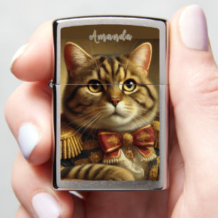 Nobele goed geklede kat