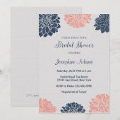 Nobelprijsvraag voor zeemacht en Blush Bridal Kaart (Voorkant / Achterkant)