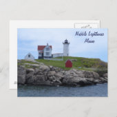 Nobelvuurtoren - Maine Briefkaart (Voorkant / Achterkant)