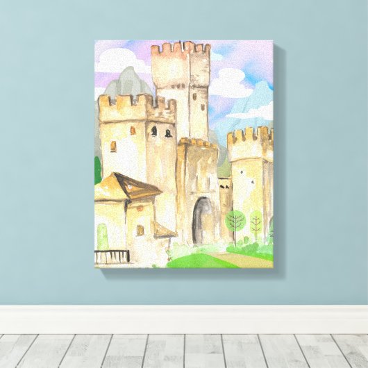 Nobility Stretted Canvas Print (Insitu (Houten vloer))