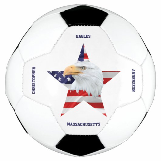 Noble Aigle, Drapeau Américain, Étoile (Devant)