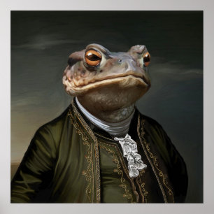 Noble Beasts - Affiche Dandy Toad