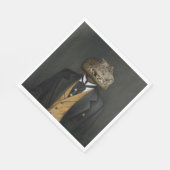 Noble Beasts - Dandy Crocodile  Servet (Hoek)