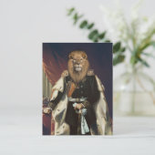 Noble Beasts - Dandy Lion Briefkaart (Staand voorkant)