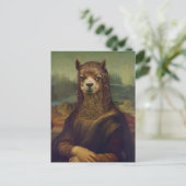 Noble Beasts - Mona Llama Briefkaart (Staand voorkant)