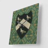 Noble Crest II Vierkante Klok (Hoek)