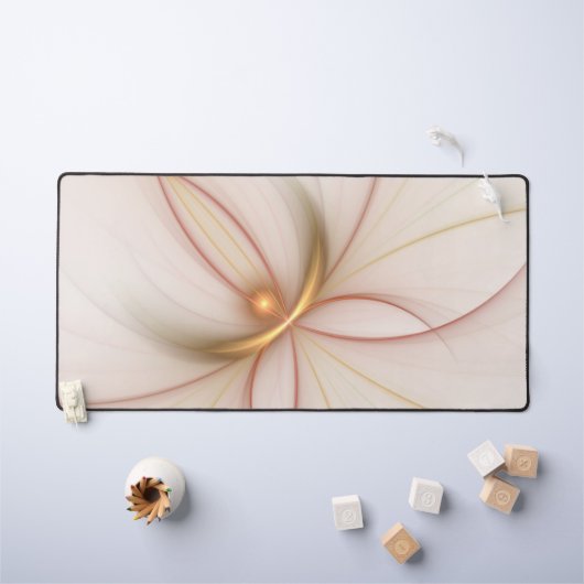 Noble Cuivre Et Or Abstrait Art Fractal Moderne (Tableau pour enfants)