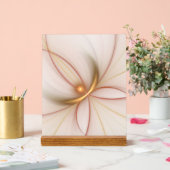 Noble Cuivre Et Or Abstrait Art Fractal Moderne (Mariage)